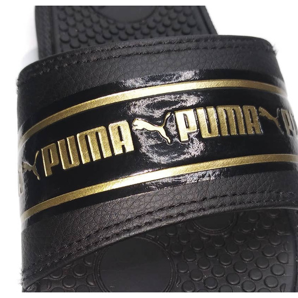 Puma Slide Sandals Boys & Girls Black Siz 11 - Picture 4 of 5
